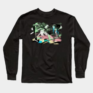 Graffiti abstract art Long Sleeve T-Shirt